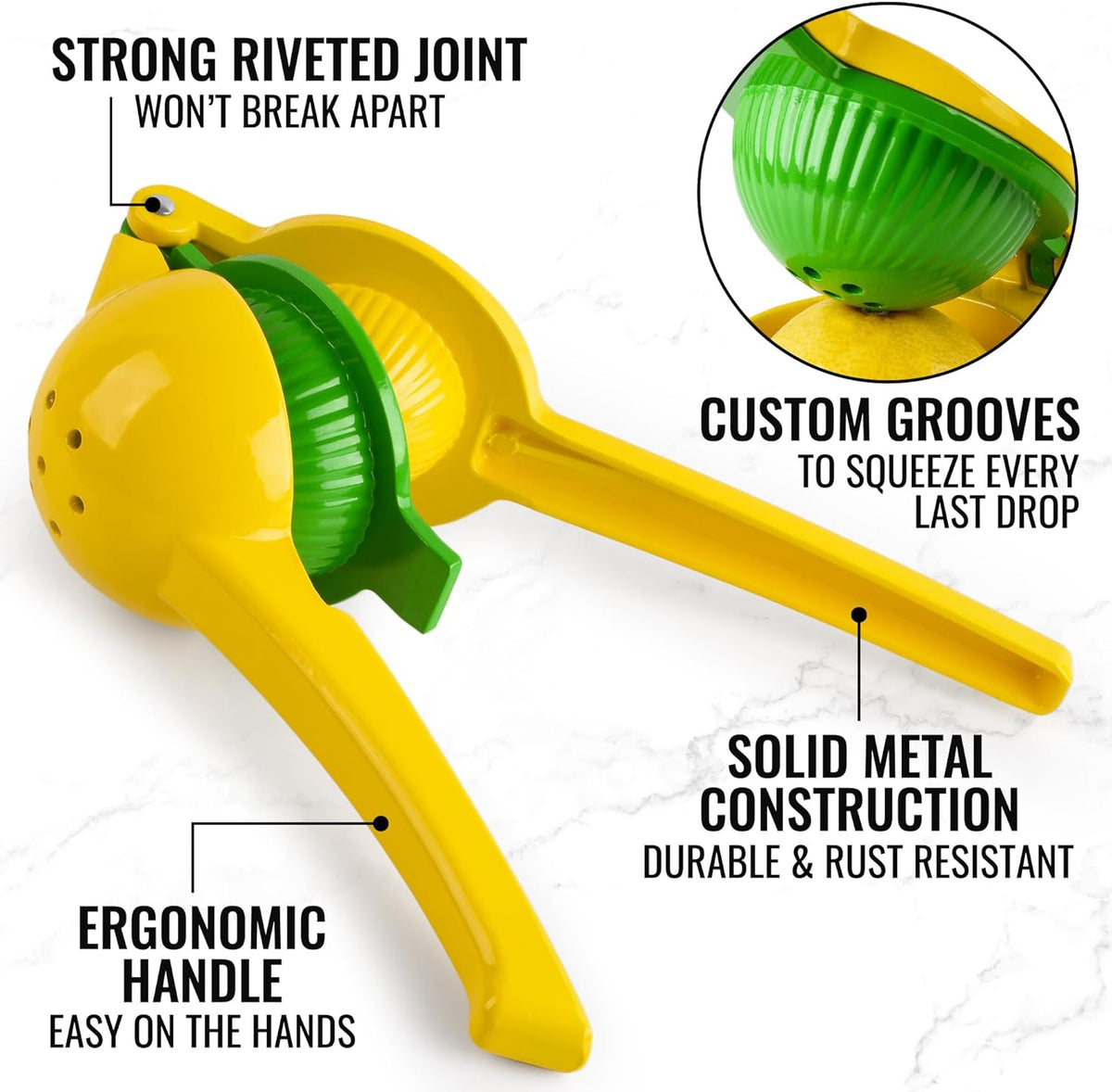 Belro lemon squeezer made of durable plastic, designed for easy juicing of fresh lemons in the kitchen.