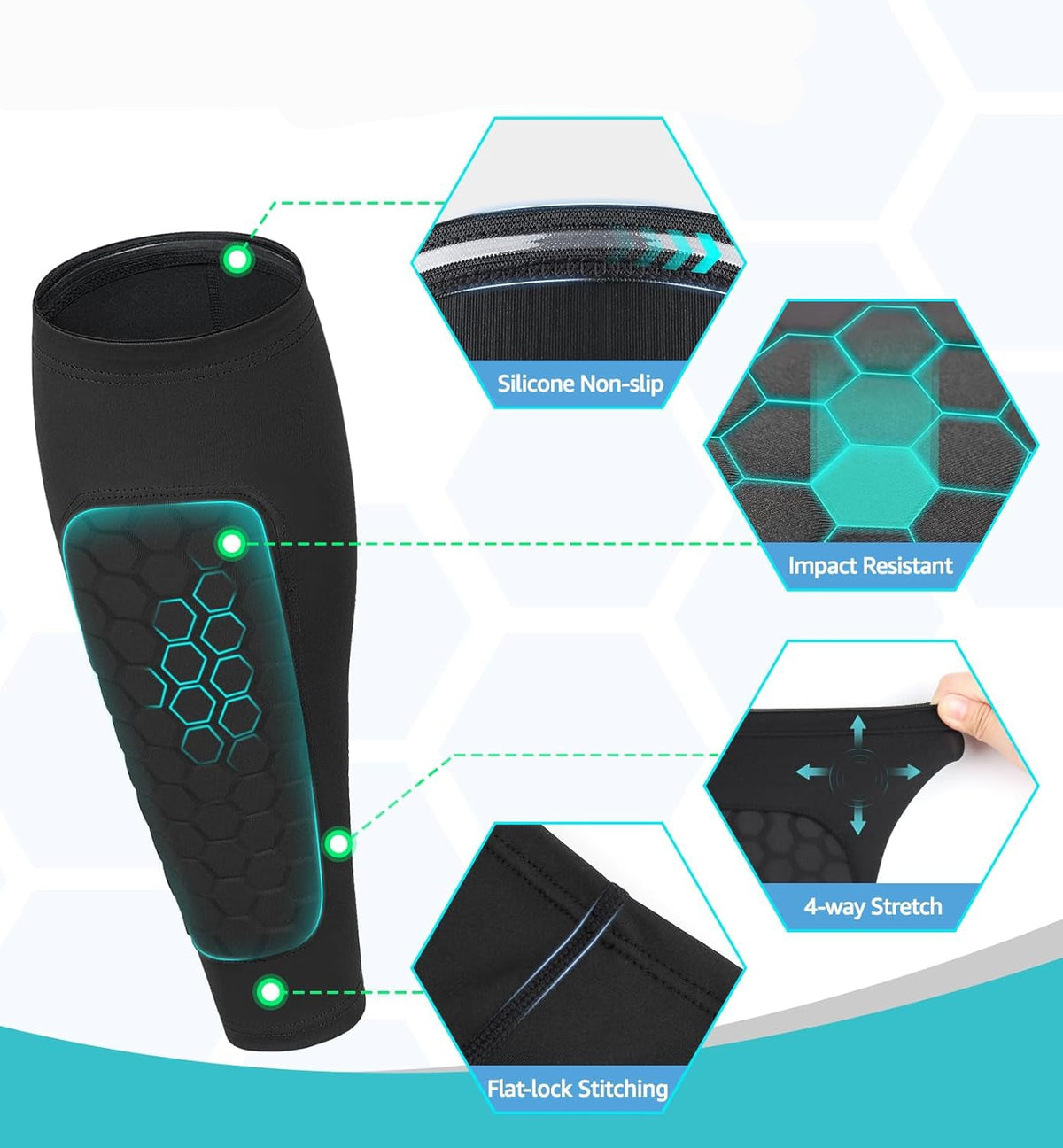 Belro soccer shin guard for sports and outdoor activities, with padded protection and adjustable straps for a secure fit.