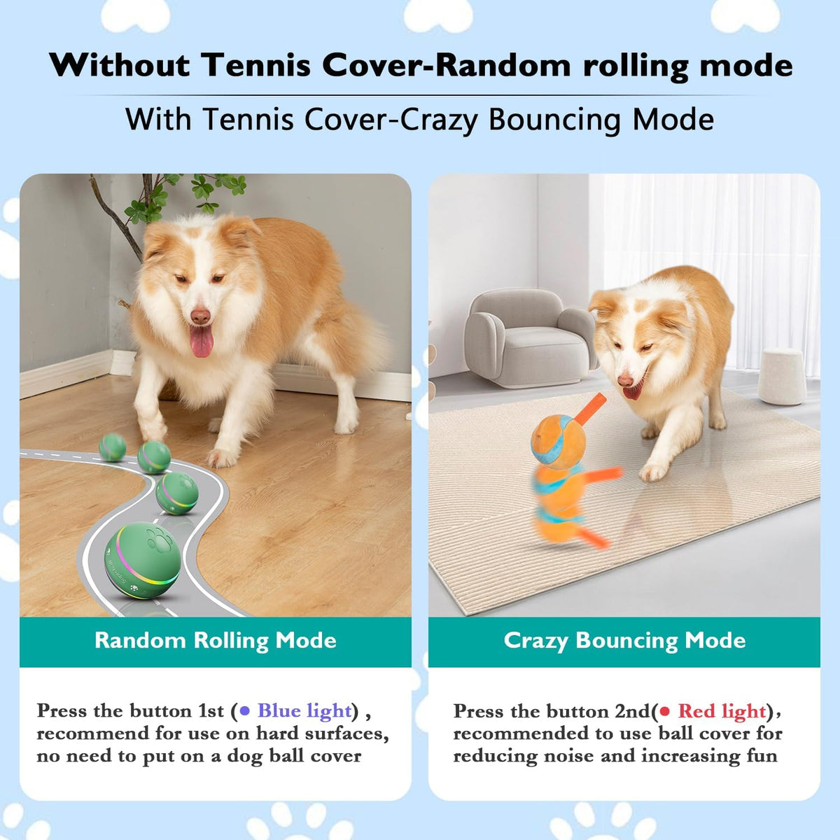 Belro interactive dog ball toy for pets, featuring a colorful, durable design ideal for engaging play and mental stimulation.