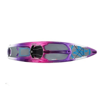 Casavibeo Perception Hi Life 11 kayak on water, featuring a sleek design and bright color for outdoor kayaking adventures.