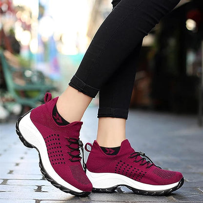 BowLift orthopedic shoes with plantar fasciitis arch support, wide width design, and cushioned sole for foot relief.