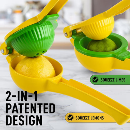 Belro lemon squeezer, compact kitchen appliance for extracting fresh lemon juice, stainless steel design with ergonomic handle