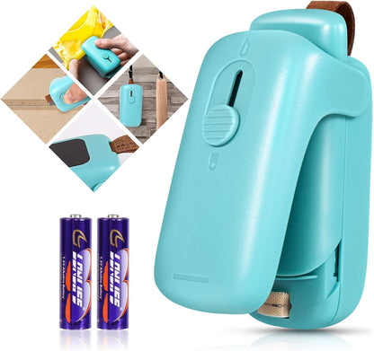 Belro handheld mini bag sealer for sealing plastic bags and luggage, compact and easy to use.