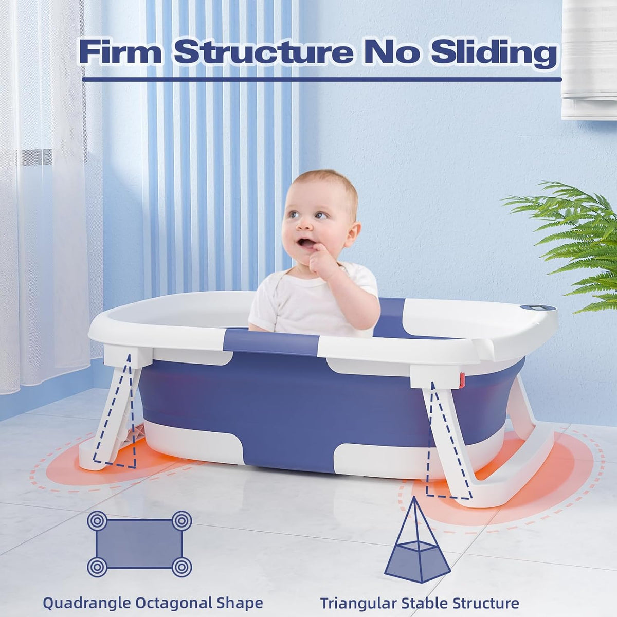 Belro baby bath tub for infants and kids, soft plastic with contoured design for safe and comfortable bathing.