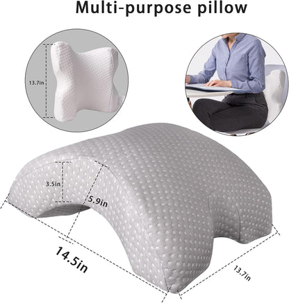 Belro arm pillow in soft fabric, designed for comfort and support during sleep or relaxation, ideal for health and beauty use.