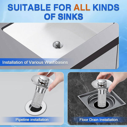 Belro bathroom sink drain stopper, durable hardware tool for sealing and unsealing sink drains, suitable for various bathroom sinks.