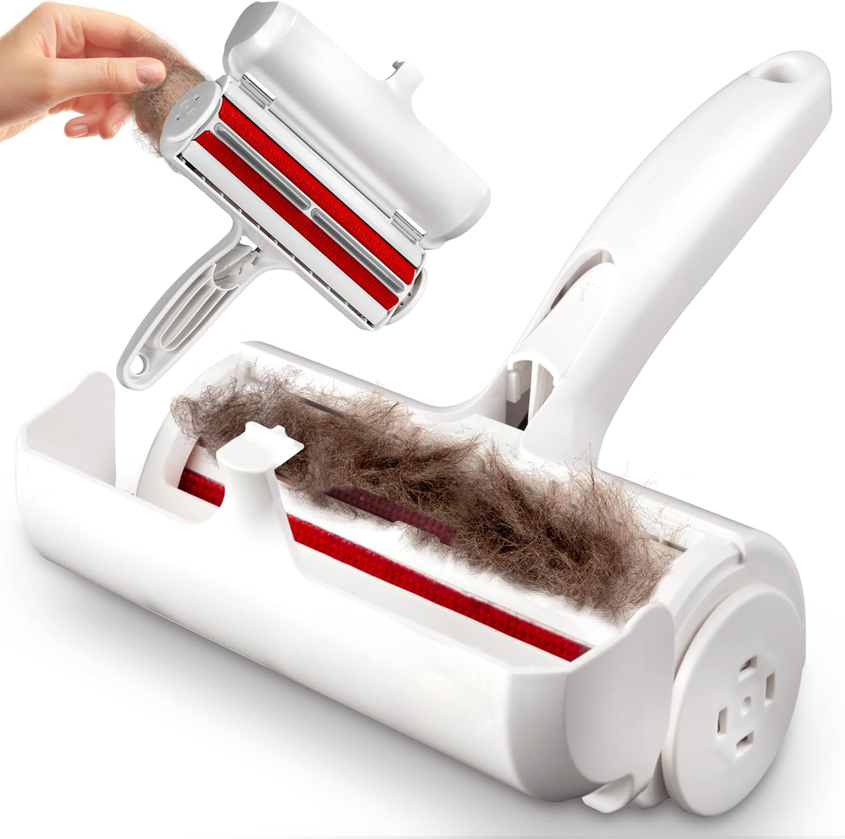 Belro Pet Hair Roller Remover for home and outdoor use, with sticky sheets to easily remove pet hair from furniture and clothing.