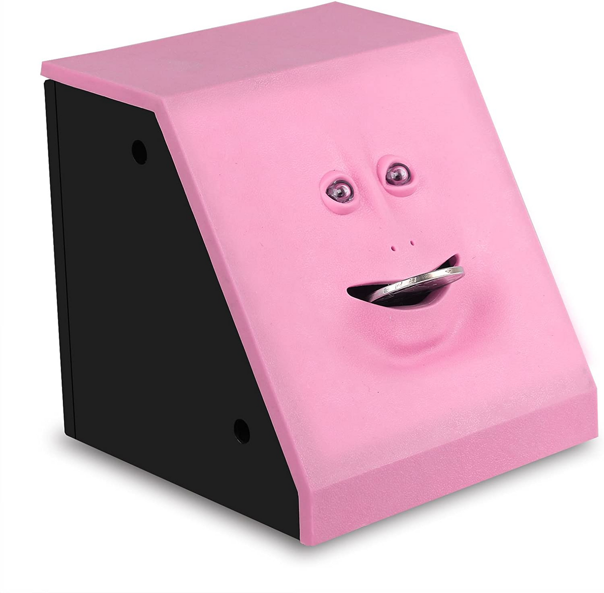 Mivoza Deutschland interactive piggy bank with motion sensor, fun savings toy in bright, playful design for home storage.