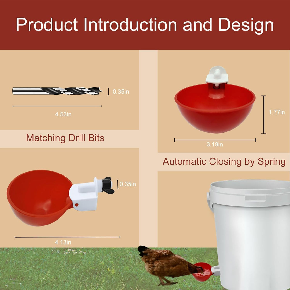 Set of 10 Belro chicken waterer vests for poultry hydration, visible in the image with lightweight fabric and adjustable straps.