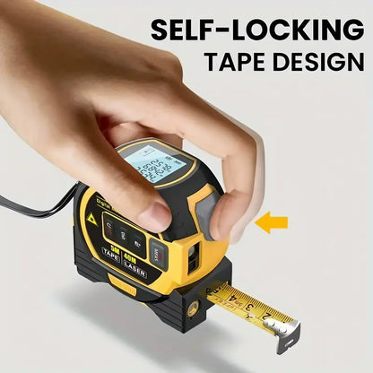 Belro 3-in-1 laser tape measure with infrared, 40/60 meters, digital measuring tools for accurate distance measurements.