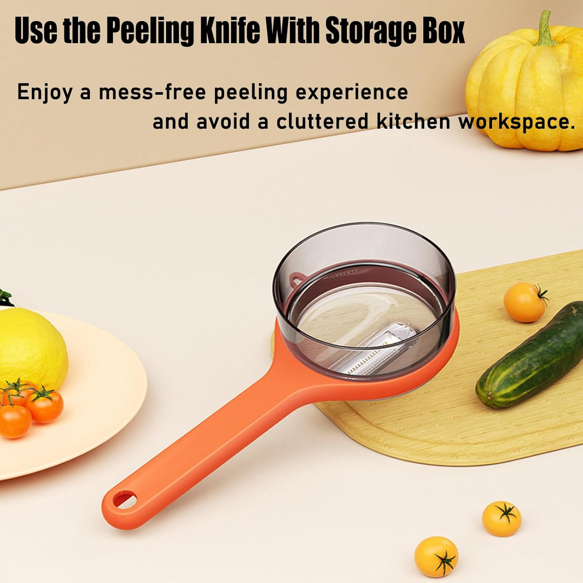 Belro Apple Skin Vegetable Peeler in black with ergonomic handle, designed for efficient peeling of fruits and vegetables.