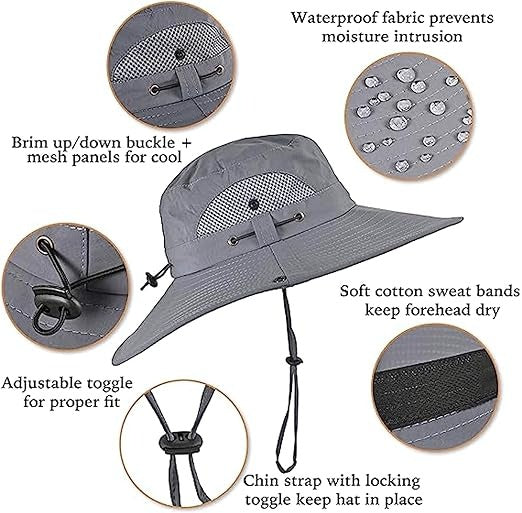 Men's Belro sun hat with wide brim for sun protection, lightweight and breathable accessory for outdoor activities.