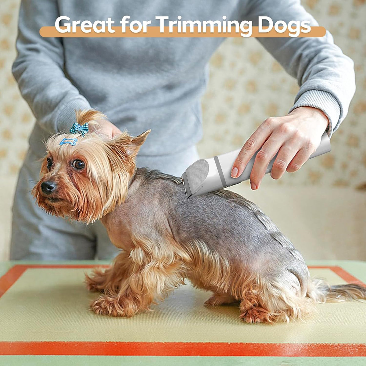 Belro dog grooming clippers kit with professional blades and adjustable settings for precise pet trimming and grooming.