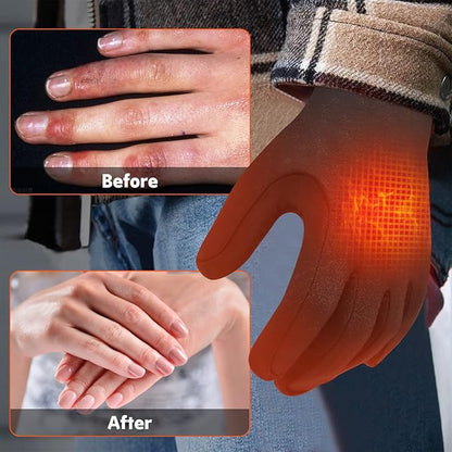 Belro thin heated glove liners, lightweight accessory gloves designed for warmth and comfort in cold weather.