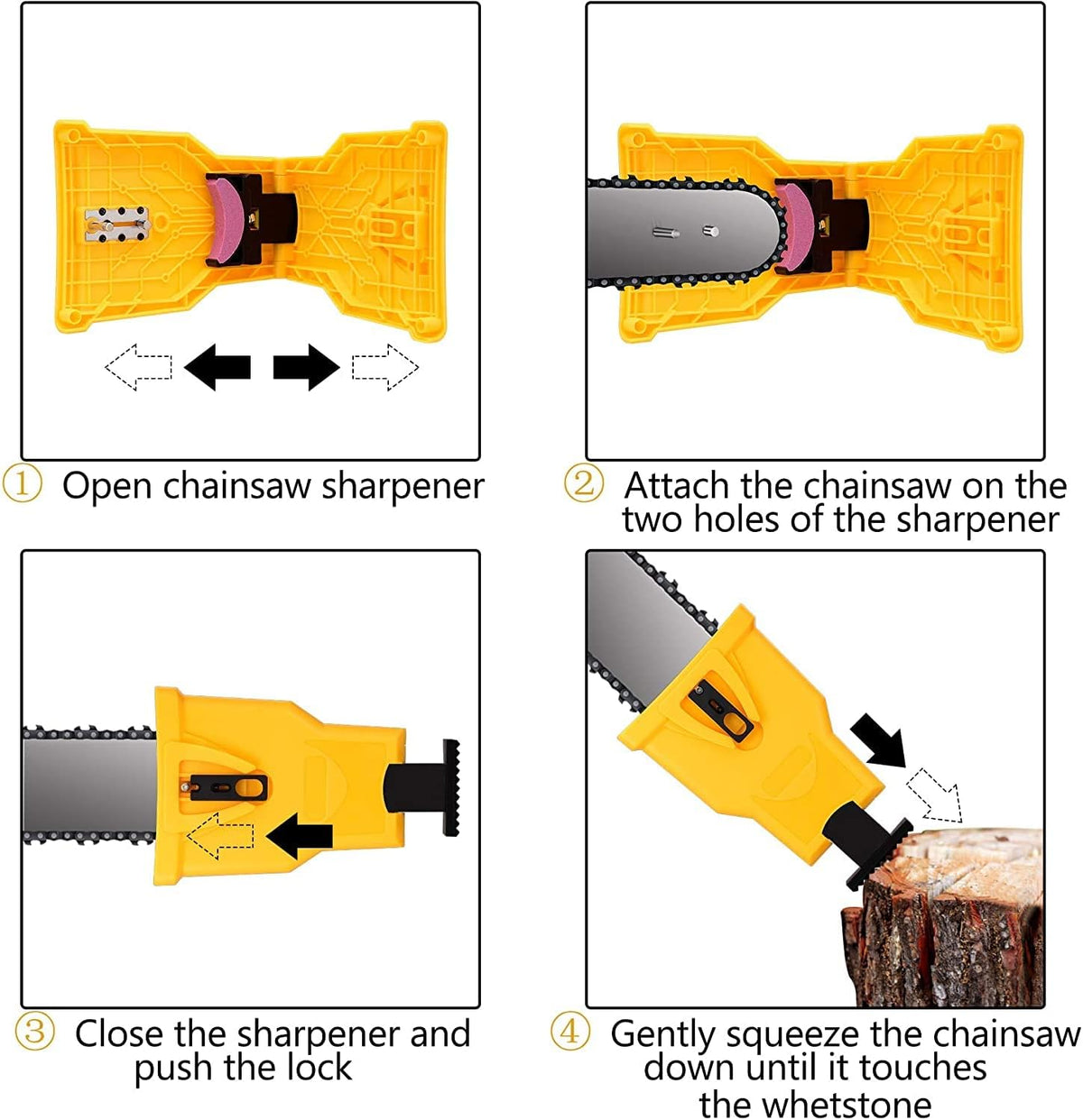 Belro chainsaw teeth sharpener tool for men, featuring a durable, compact design ideal for maintaining chainsaw performance.
