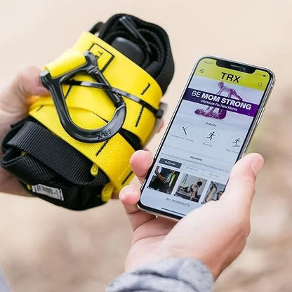 Casavibeo TRX GO suspension trainer for full-body strength workouts, portable gym equipment for at-home exercise routines.