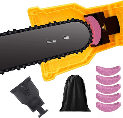 Belro chainsaw teeth sharpener for men, featuring a durable, precision tool with a comfortable grip for easy sharpening.