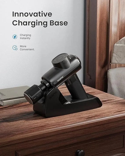 Casavibeo RENPHO Active Thermacool Deluxe massage gun with heat and cold heads, back massager for muscle relief and pain therapy.