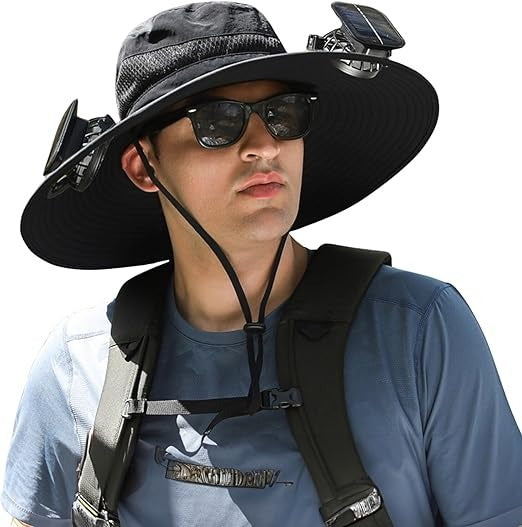 Belro men's sun hat with wide brim and breathable fabric, perfect for outdoor protection and stylish summer accessories.