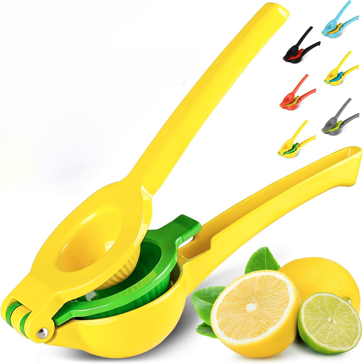 Belro lemon squeezer for fresh citrus juice extraction, compact kitchen appliance with ergonomic handle and stainless steel reamer.