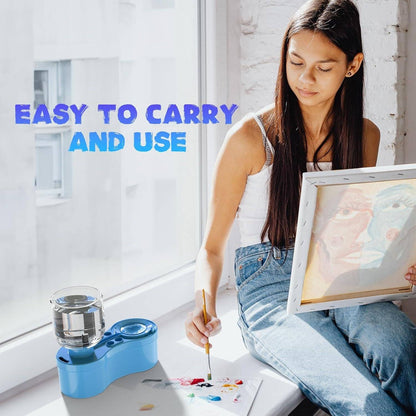 Belro paint brush cleaner in a container, designed for cleaning paint brushes, part of painting tools and hardware collection.