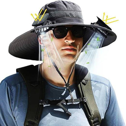 Belro men's sun hat with wide brim, lightweight straw design, perfect for sun protection and outdoor activities.
