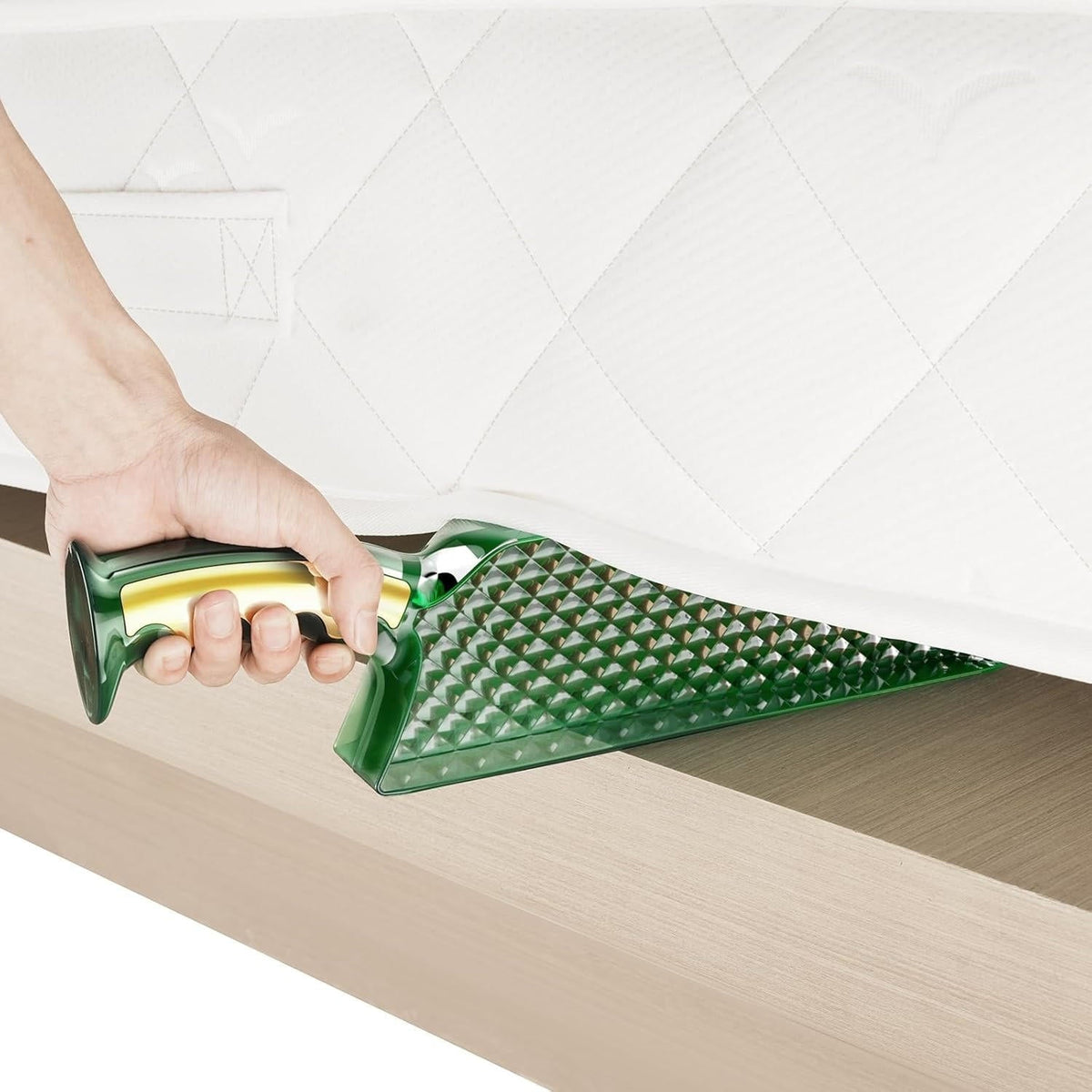 Belro Mattress Lifter for health and beauty, showing a sturdy tool with handles designed to assist in lifting mattresses safely.