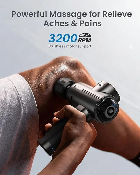 Casavibeo RENPHO Active Thermacool massage gun with heat and cold for deep tissue relief, portable back and muscle massager for men and women