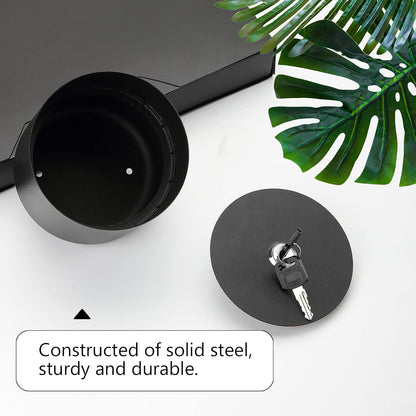 Belro secret hidden safe lock box for outdoor use, discreet storage solution for valuables in home and garden settings