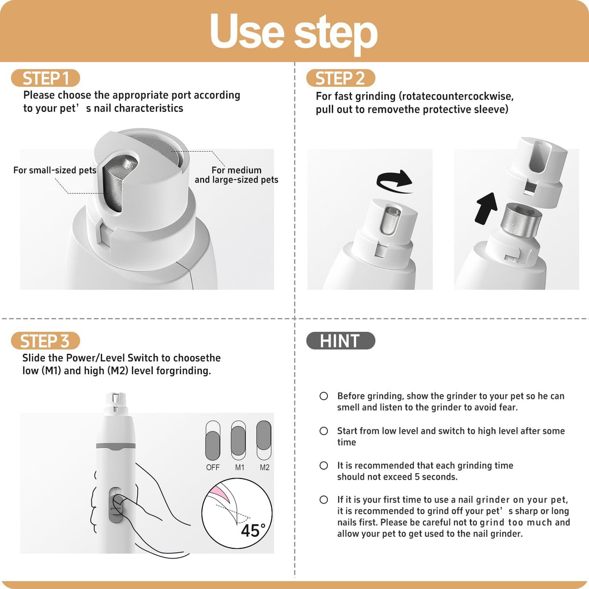 Belro dog grooming clippers kit with adjustable blades and attachments for trimming and grooming pets.