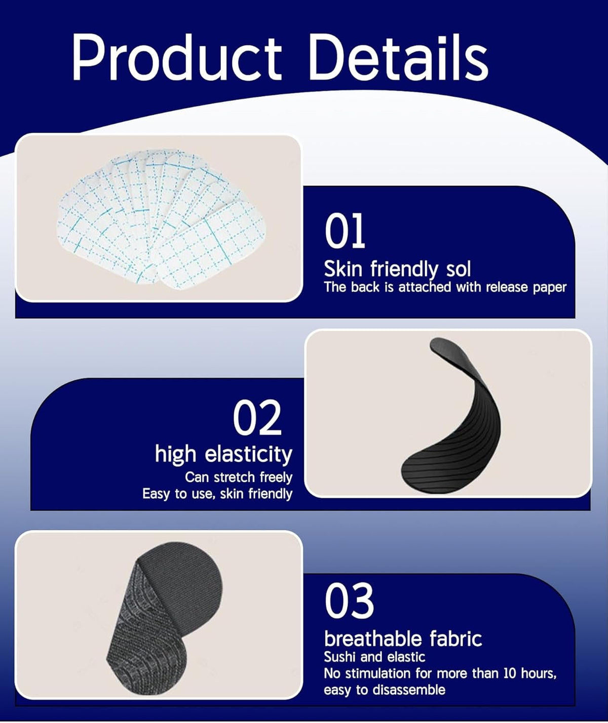 Belro anti snoring patch for nose breathing correction, designed to help improve sleep quality and reduce snoring.
