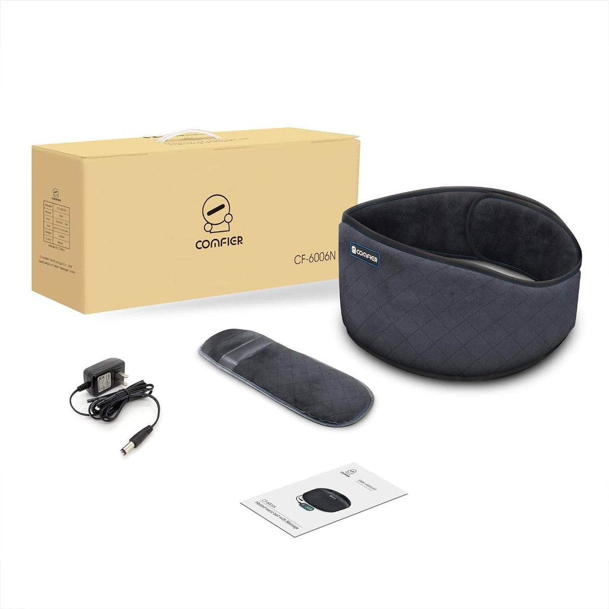 Belro heating pad for back pain relief, soft fabric cover, adjustable temperature controls, designed for soothing back discomfort.