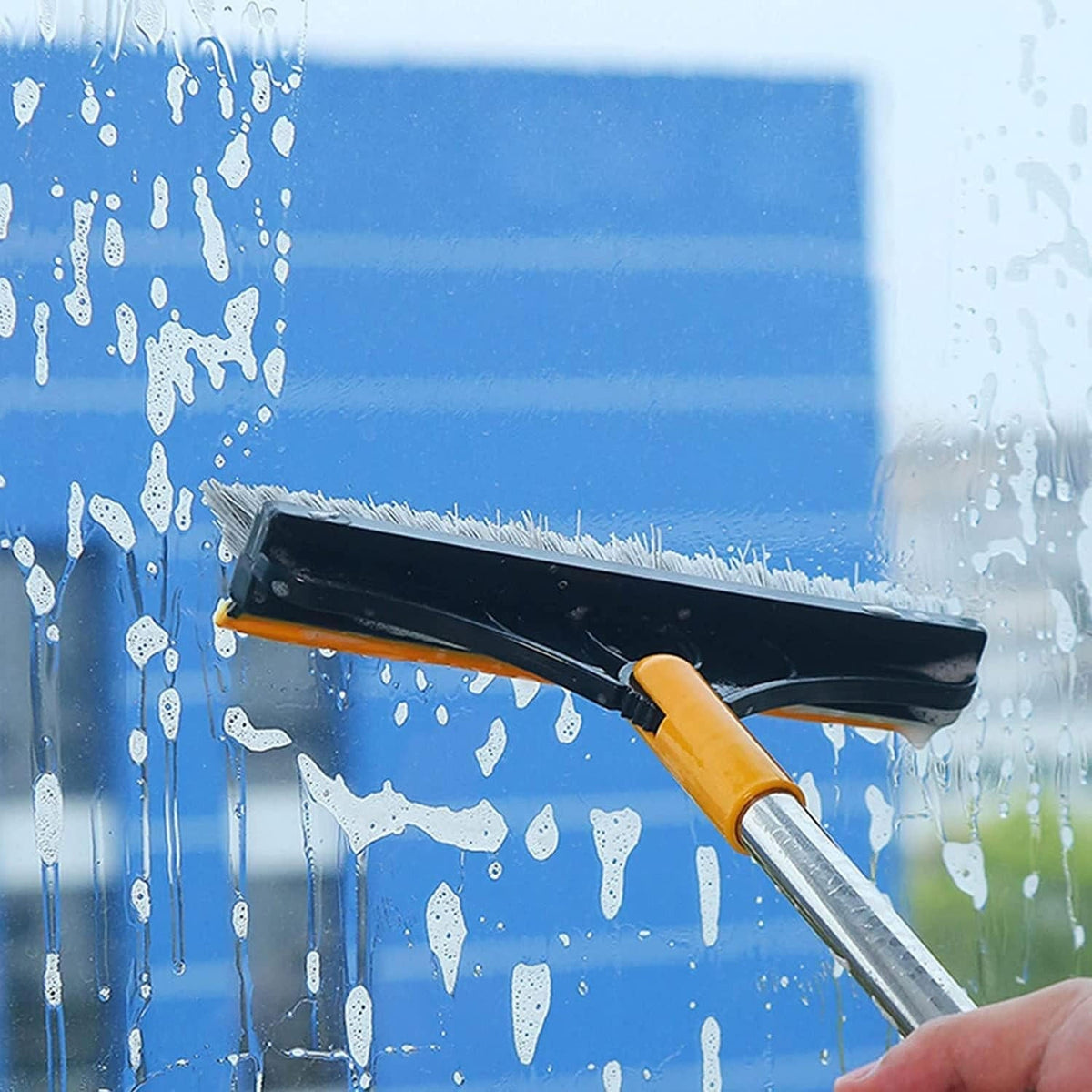 Belro floor scrub brush with sturdy bristles for effective cleaning of floors in home and garden cleaning tasks.
