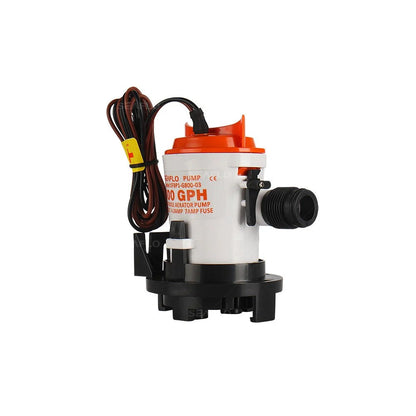 Casavibeo corrosion-resistant seawater pump for DC electric cabin, showing compact design and durable metal construction.