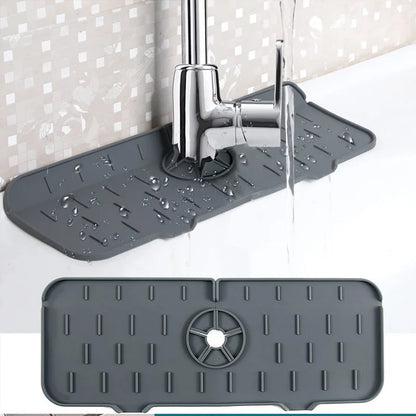 Belro silicone faucet handle drip catcher tray for tools and hardware, designed to catch drips and protect surfaces.