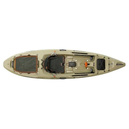 Casavibeo Wilderness Systems Tarpon 105 recreational kayak on water, showing its sit-on-top design and sleek, durable hull.