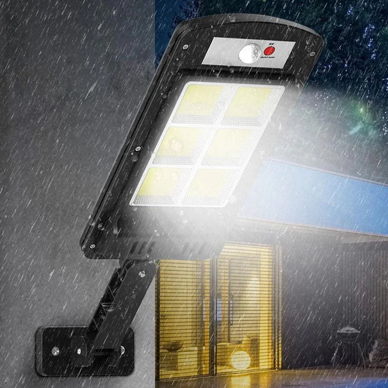 Belro outdoor solar LED lamp illuminating a garden pathway with a warm light in a home and garden outdoor setting