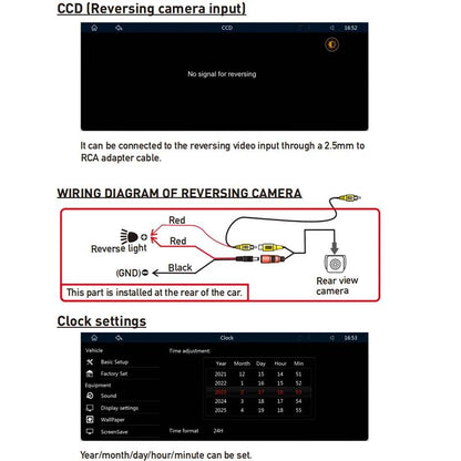 Belro touchscreen car stereo with Bluetooth and backup camera installed in a vehicle dashboard.