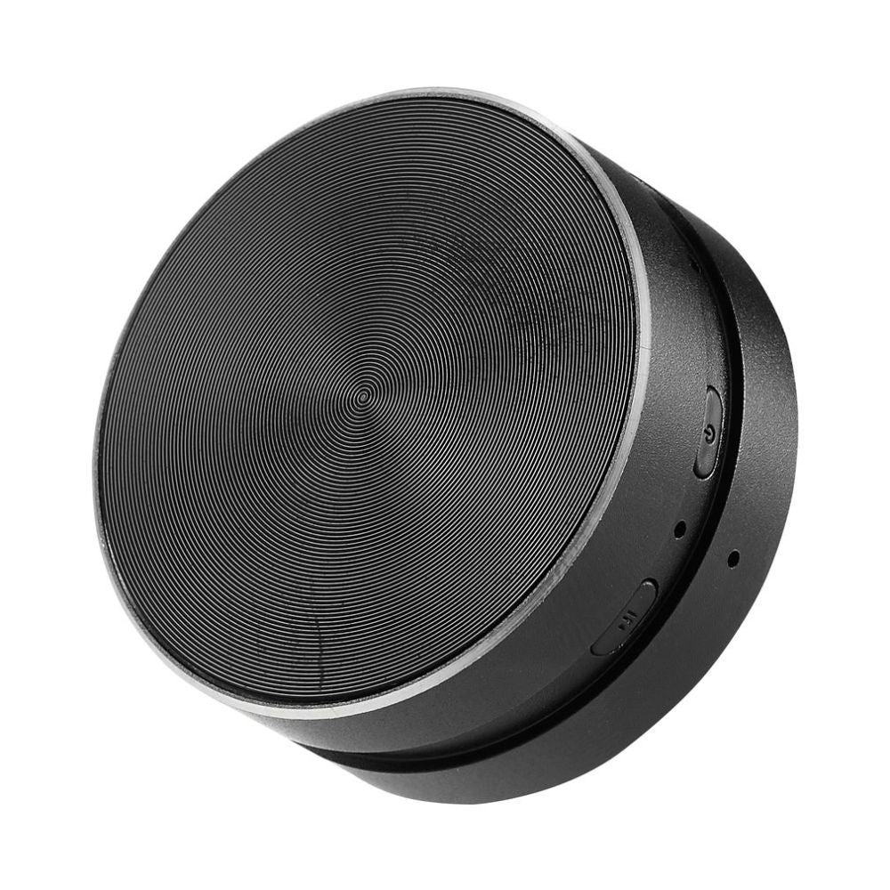 Belro Bone Induction Speaker attached to a surface, showcasing portable electronics audio device that turns surfaces into speakers.