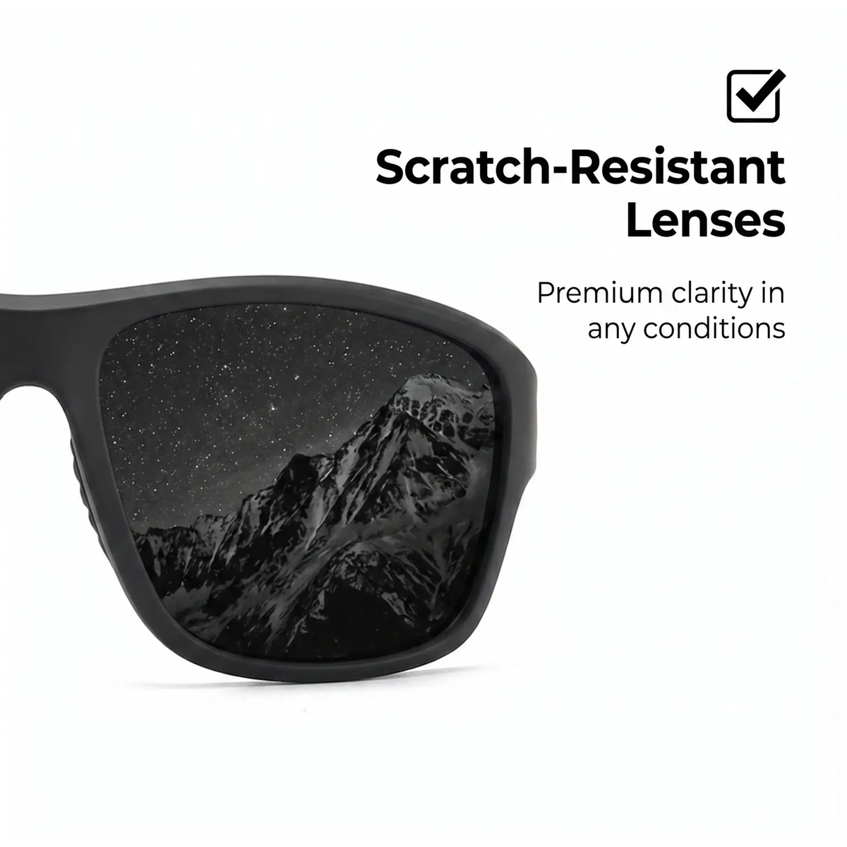 BowLift polarised sports sunglasses with UV400 protection, lightweight frame, and scratch-resistant lenses, ideal for outdoor activities.