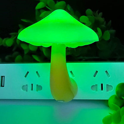 Belro Mushroom Night Light with soft glow, compact electronic lighting fixture resembling a mushroom for cozy ambiance.