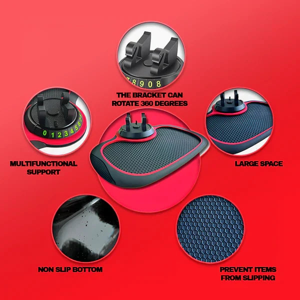 Belro Car Anti-Slip Phone Mat for home and car use, featuring textured surface to hold phones securely in place.