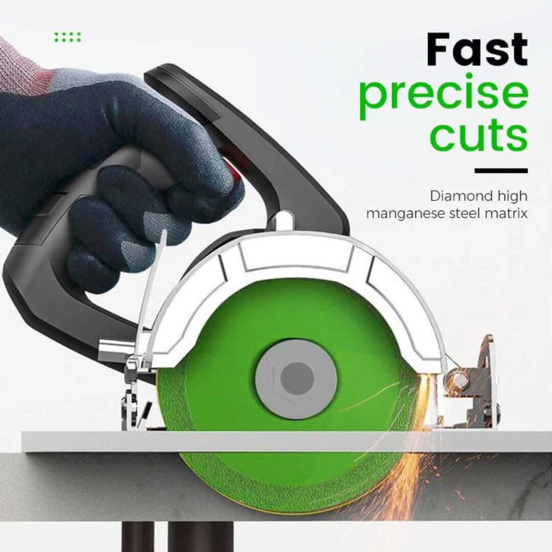 Belro glass cutting diamond disc tool with a circular metal blade for precise glass cutting and crafting applications.