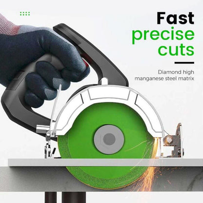 Belro glass cutting diamond disc tool with a circular metal blade for precise glass cutting and crafting applications.
