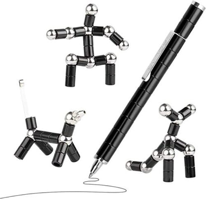 Belro fidget magnetic pen with colorful magnetic balls and sleek design, ideal for stress relief and sensory play.