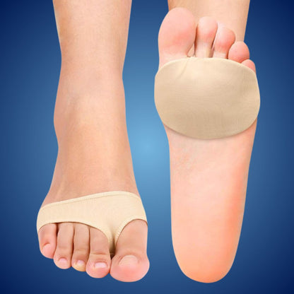 Bowlift metatarsal gel cushion pads for foot pain relief, showing soft gel inserts designed for Morton's neuroma support.