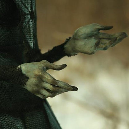 Belro creepy witch sculpture from The Dark and Bizarre Art collection, Halloween home decor figurine with detailed eerie design.