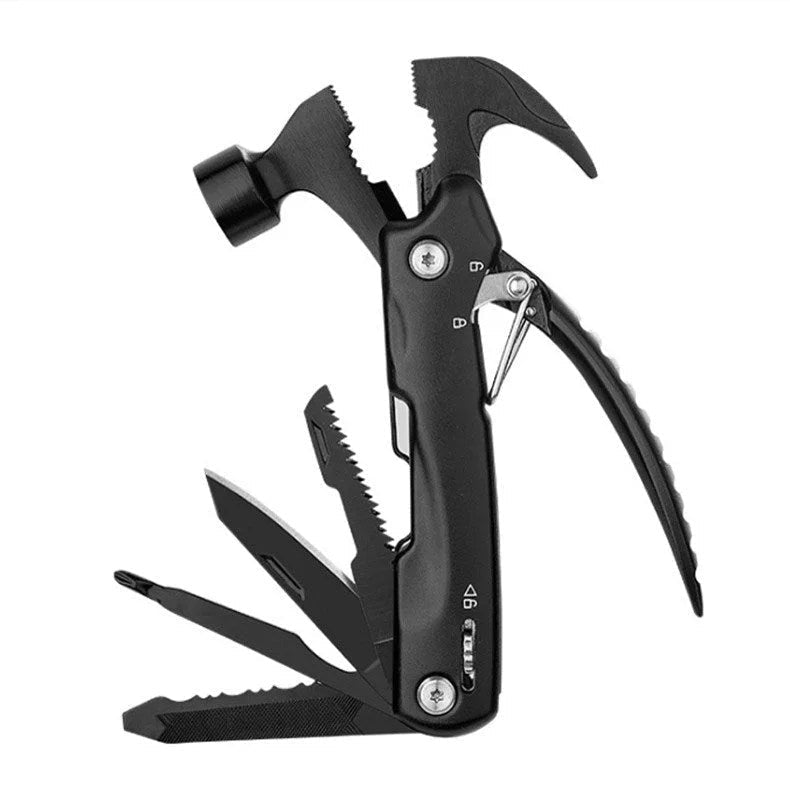Casavibeo car emergency rescue tools hammer with a sturdy handle and pointed end for breaking glass and emergency escape.