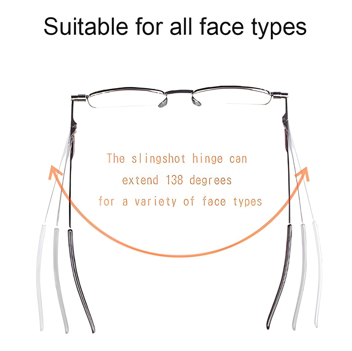 Belro compact folding reading glasses for men and women, portable eyewear with black frames, ideal for reading on the go.