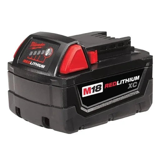 Casavibeo M18™ Cordless Lithium-Ion 4-Tool Combo Kit with drill, impact driver, saw, and flashlight, all arranged on a workbench.